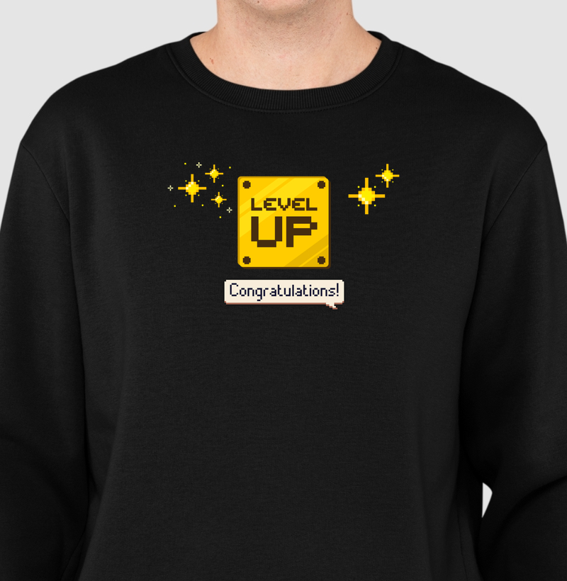 Suéter Você.EXE | Level UP (Masc./Fem.)