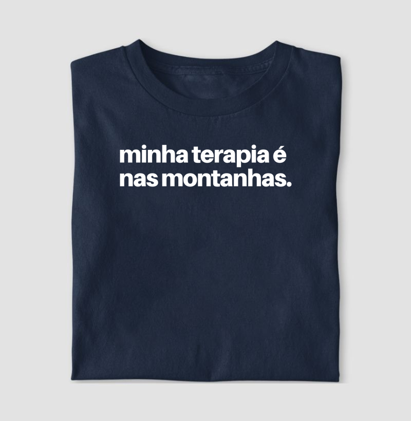 Camiseta Terapia nas montanhas