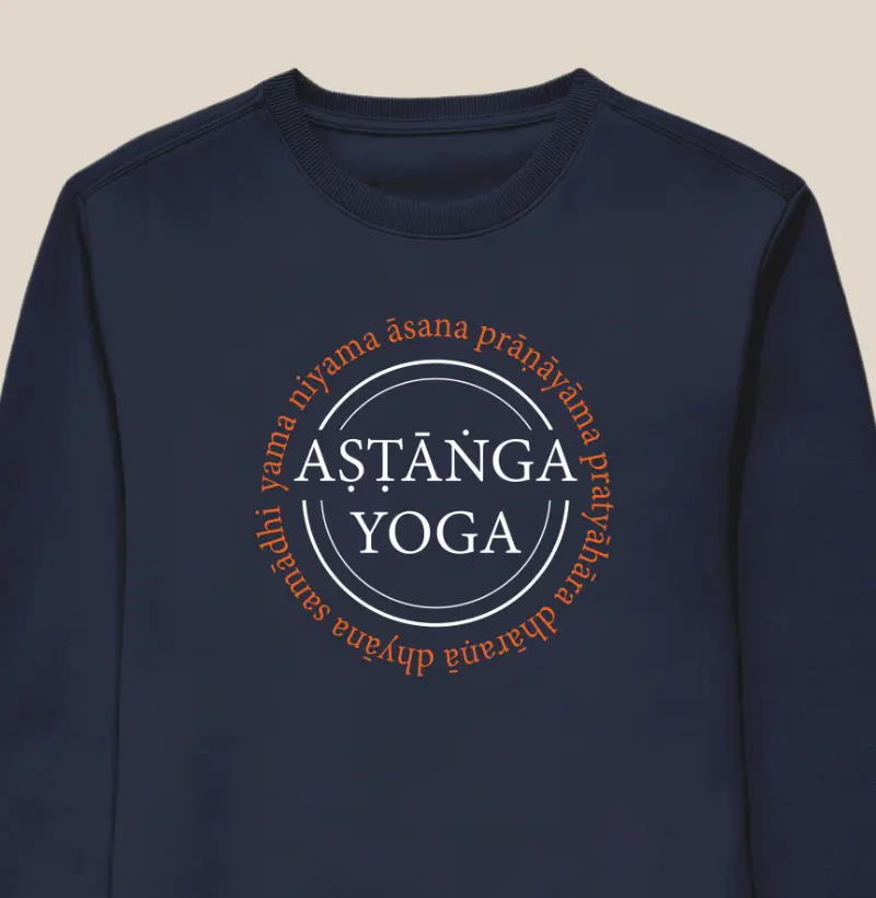 As 8 Partes do Astanga Yoga (suéter)
