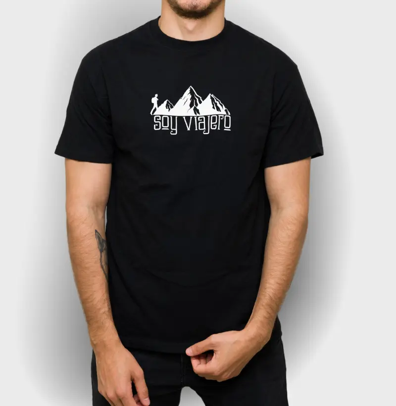 Camiseta Viajante Mochileiro - Soy Viajero
