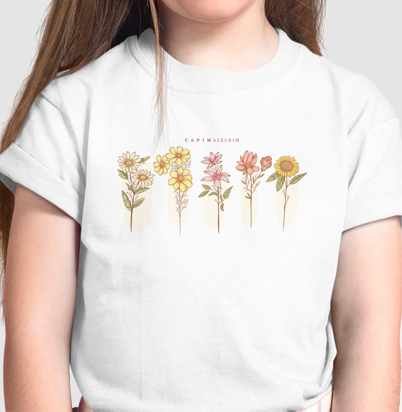 Camiseta Infantil - Delicadeza