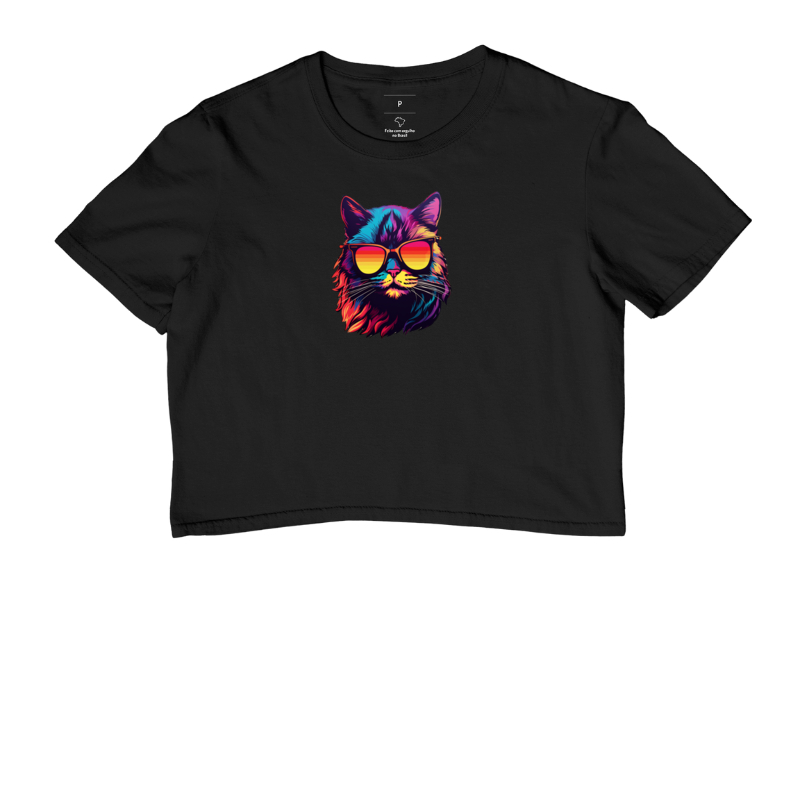 Cat with the glass II - Crooped