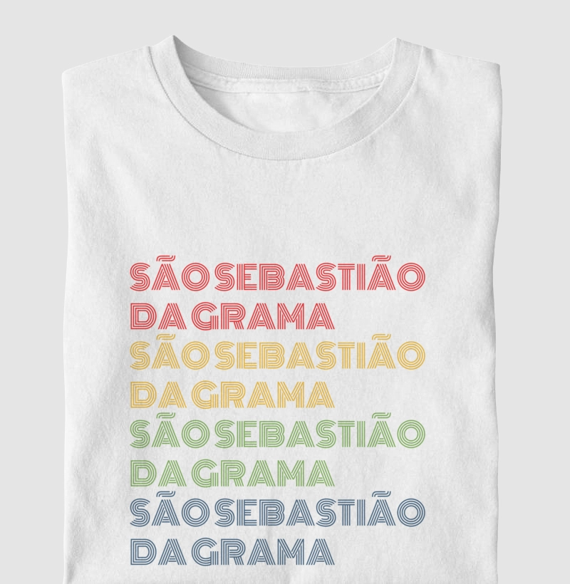 São Sebastião da Grama Letreiro Retrô