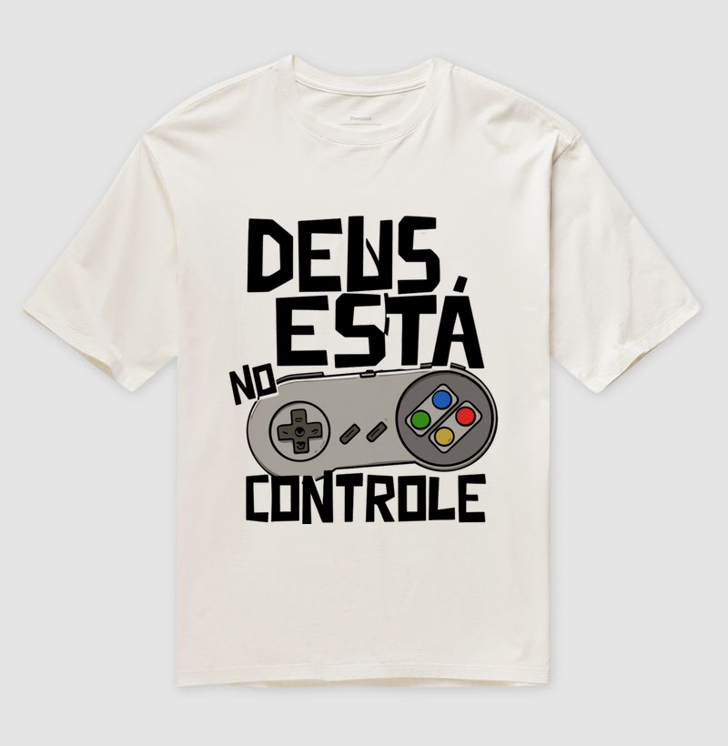 Deus esta no controle🎮 "DEUS ESTÁ NO CONTROLE" – FÉ E ESTILO EM UM SÓ LOOK! 🙌