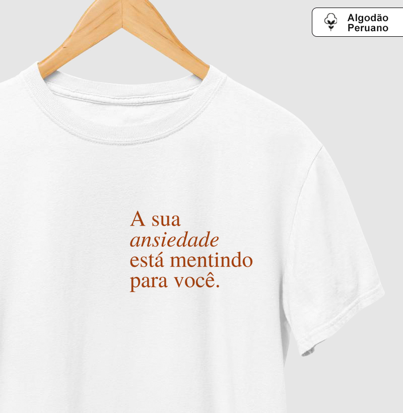 A sua ansiedade  está mentindo  para você
