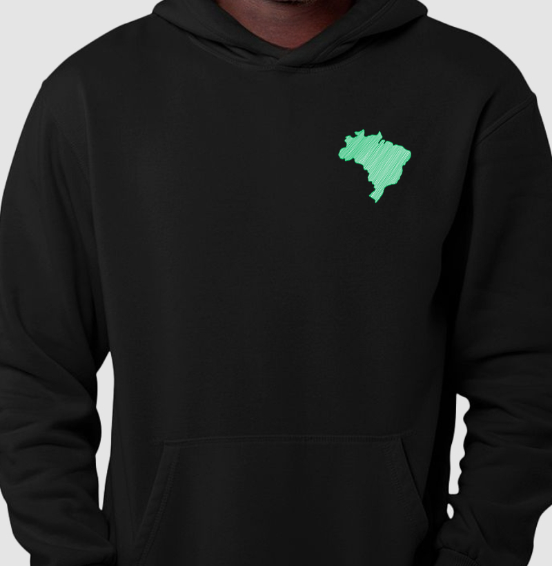 HONESTEE MAPA PEQUENO HOODIE