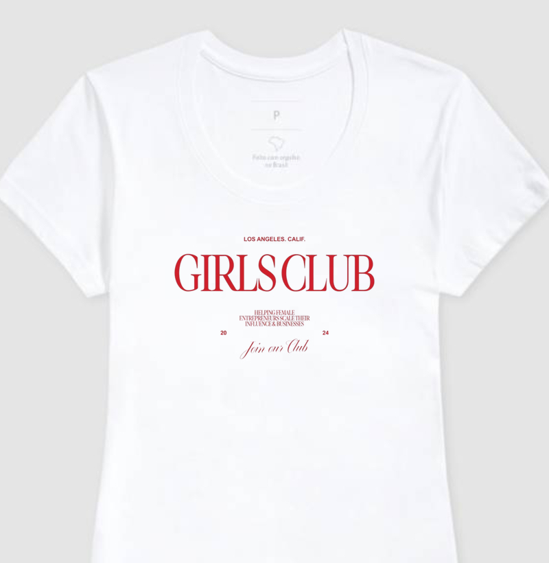 Camiseta Girls Club
