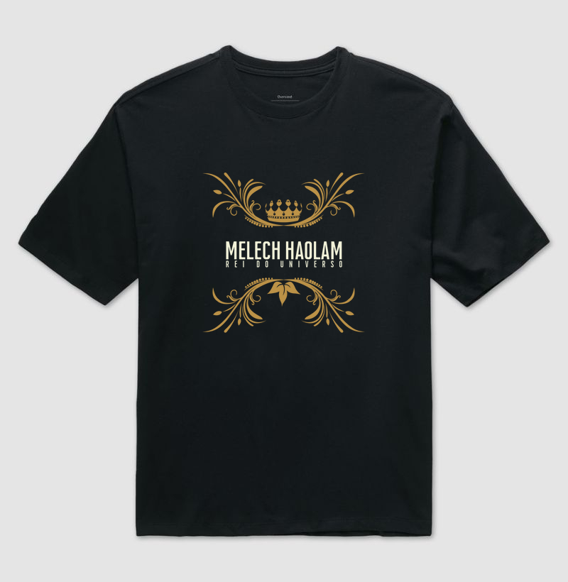 Camiseta Oversized Rei do Universo