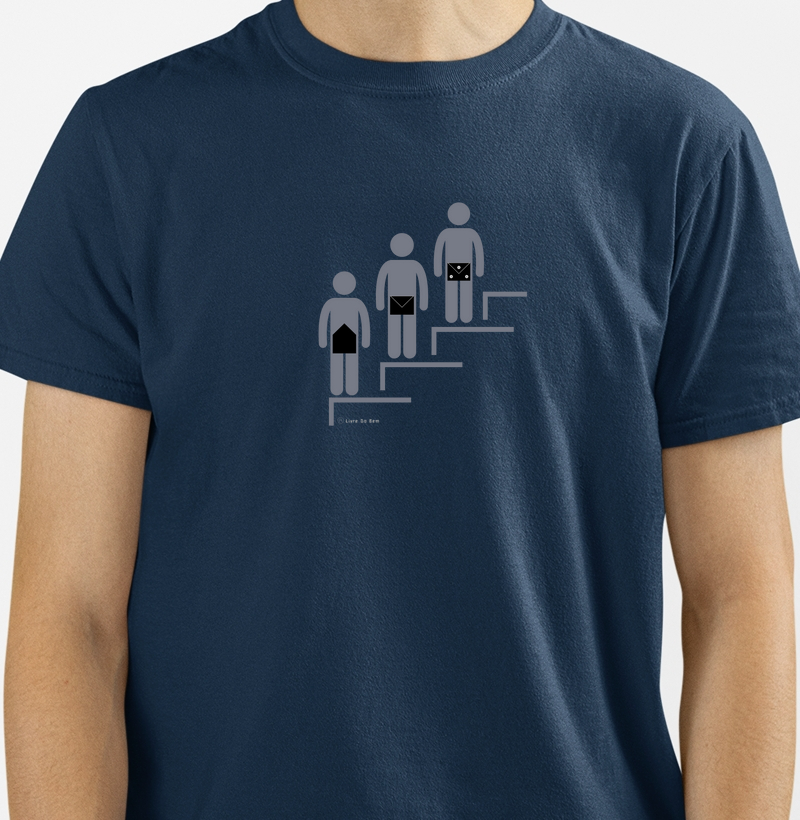 Camiseta maçonaria - Escada ACM