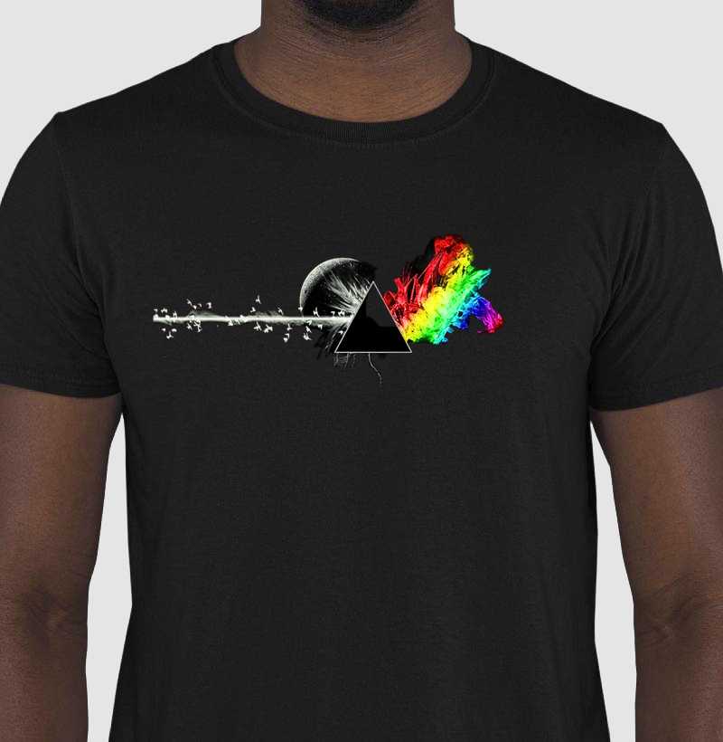 Camiseta Dark Side of the Moon