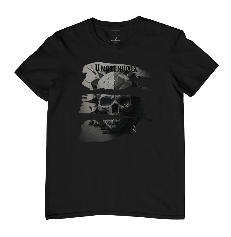 Camiseta Unorthodox Stone Skull 
