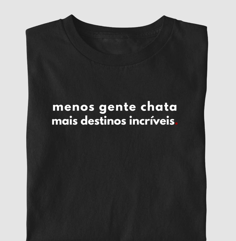 Menos gente chata 
