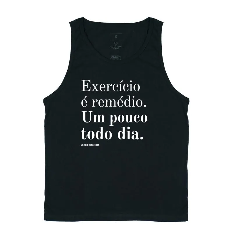 Exercício é remédio Um pouco todo dia 