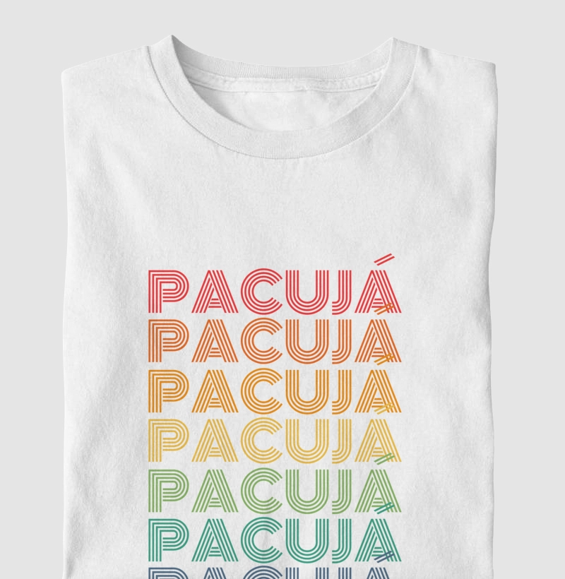 Pacujá Letreiro Retrô