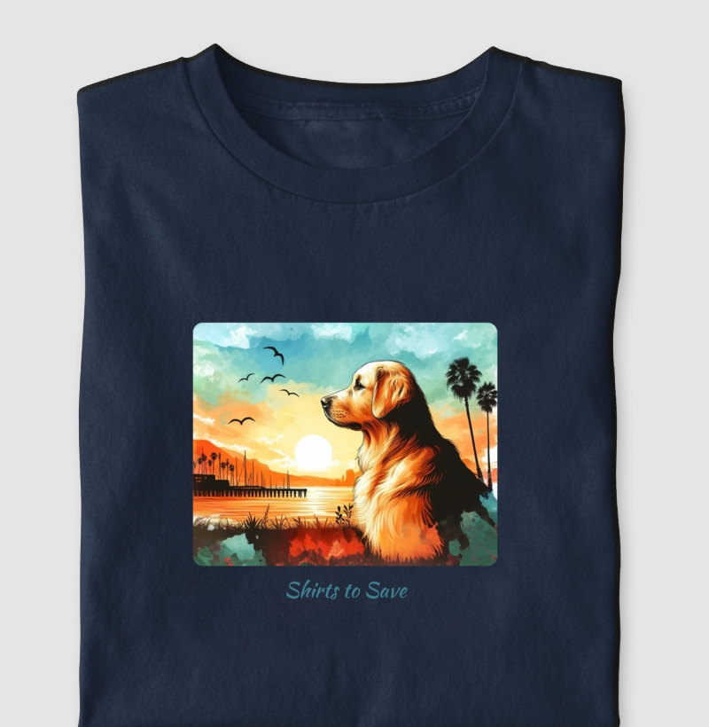 Camiseta Sunset Golden 