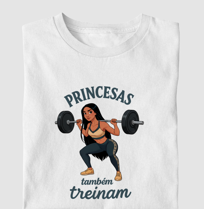 Princesas também treinam - Disney