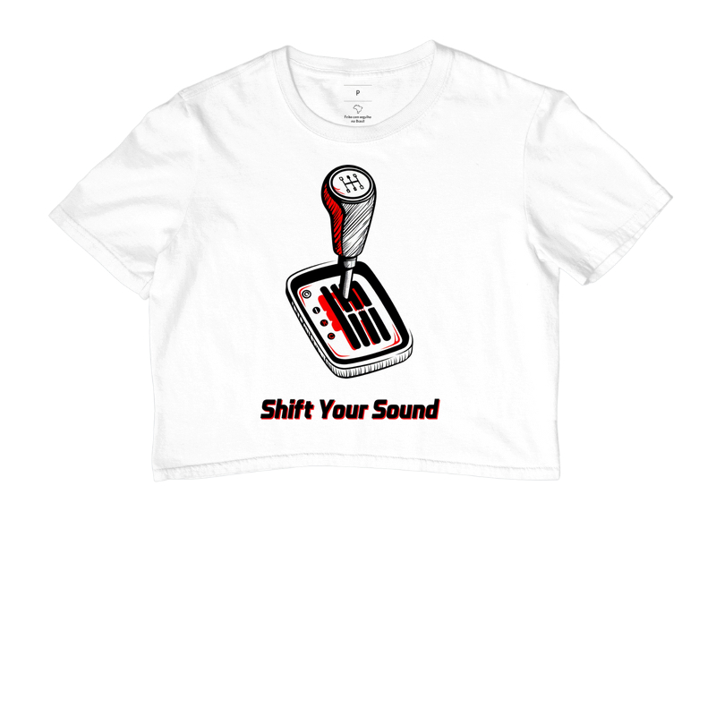 Shift Your Sound Camiseta - Câmbio Manual e Música Rock