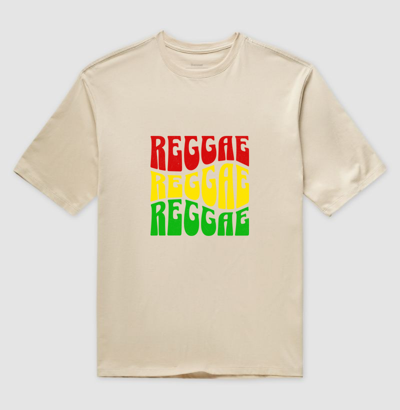 Camiseta Oversized “Reggae Colors”
