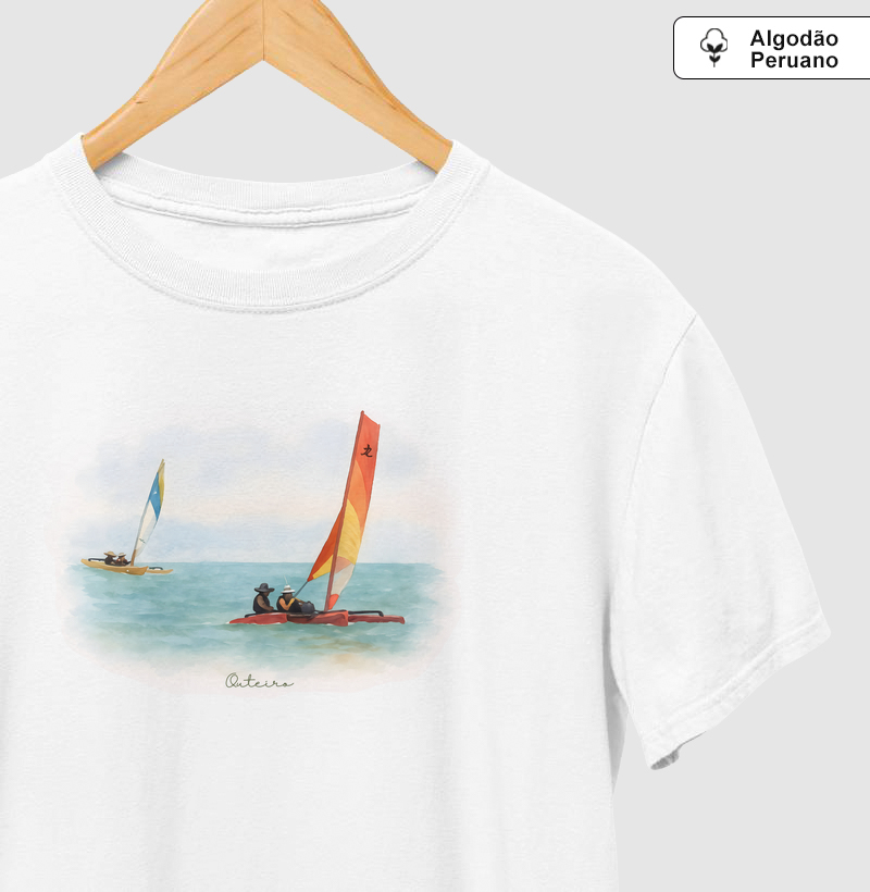 Camiseta Veleiros no Outeiro – Ventos da Bahia