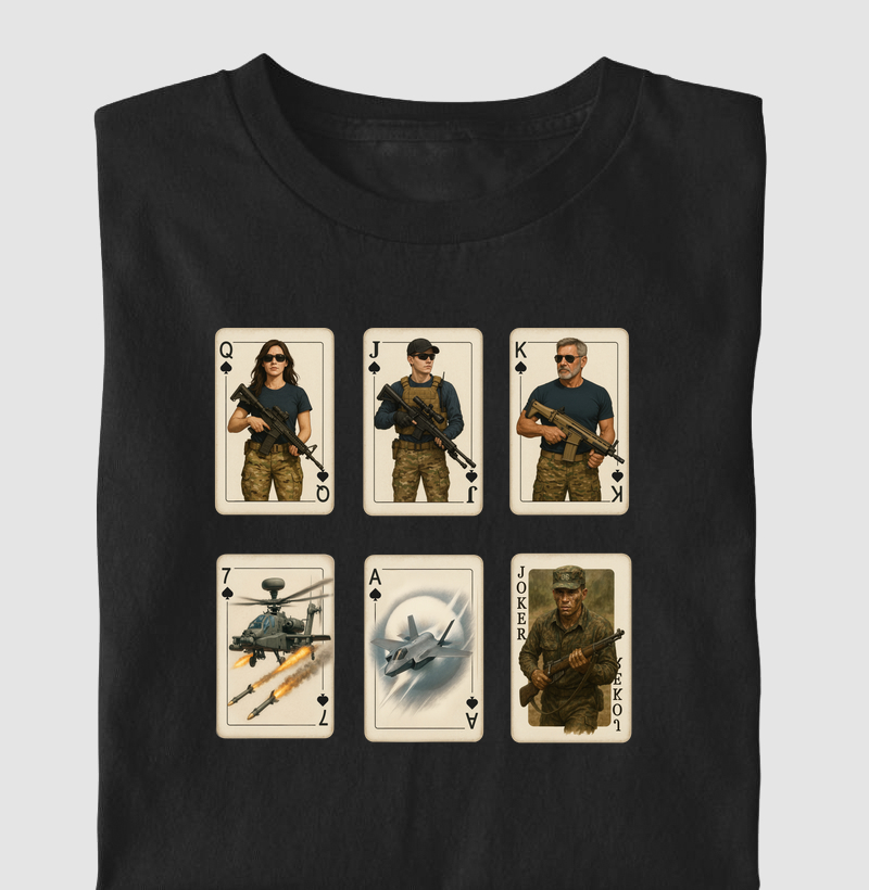 Camiseta Cartas de Espadas