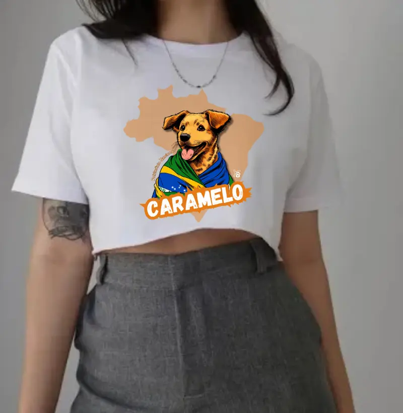 [Cropped]Caramelo Patrimônio Nacional - Vira Lata