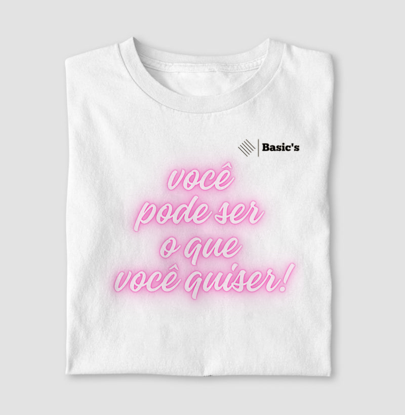 Camisa você pode ser