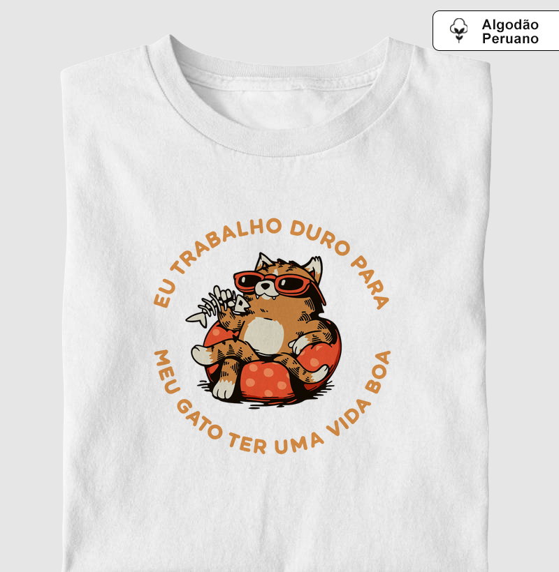 Vida boa pro meu gato