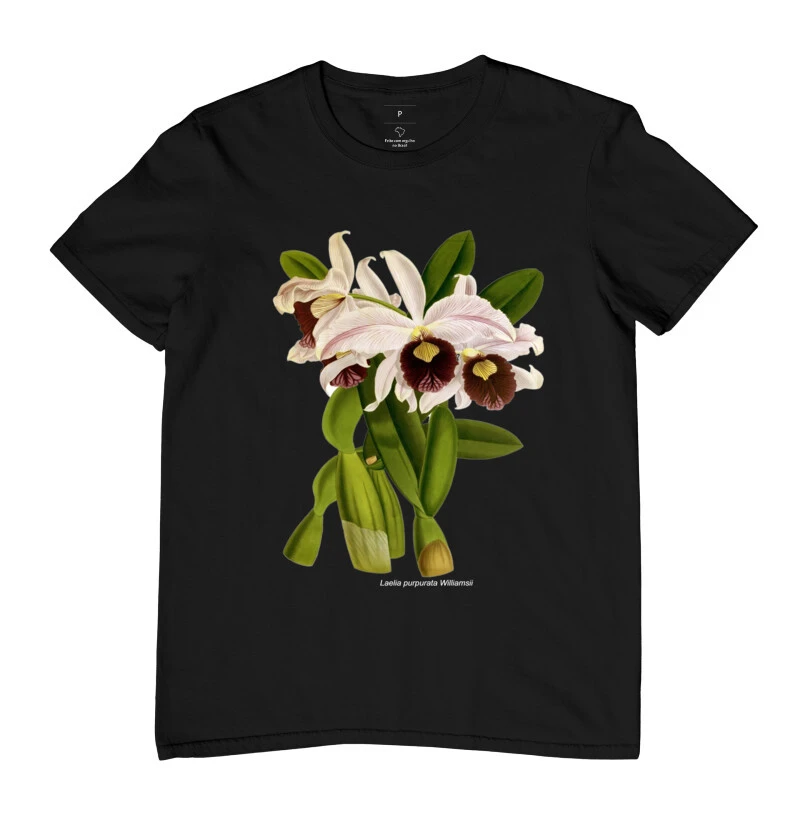Camiseta Brasilaelia purpurata t-shirt
