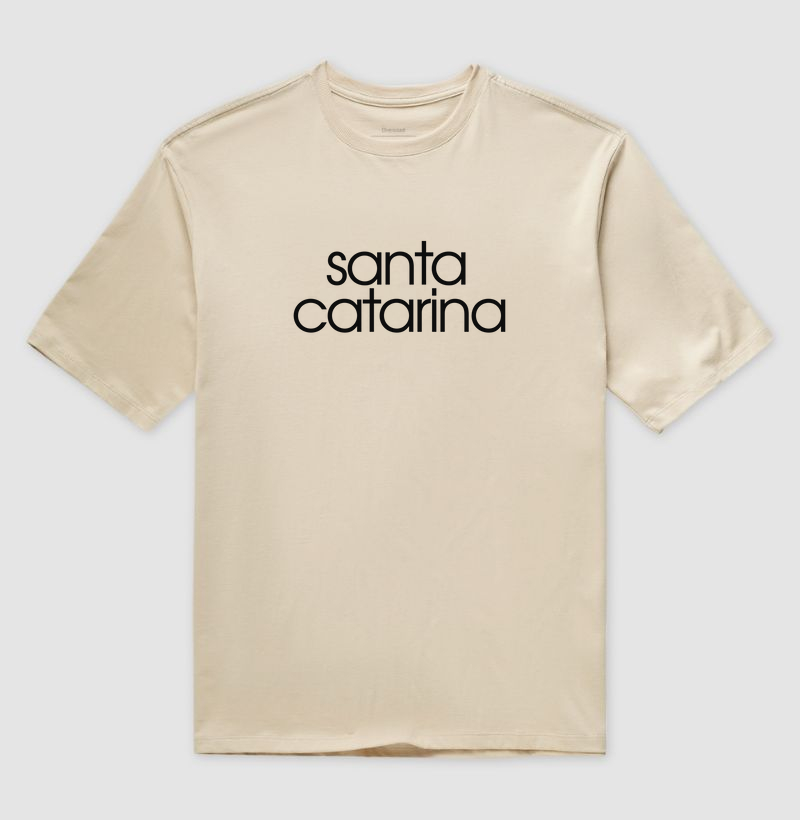 Santa Catarina Estampa Preta