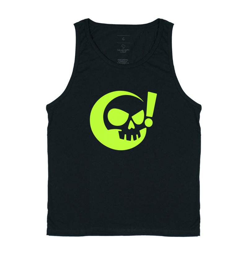 Neon Green Skull Mark