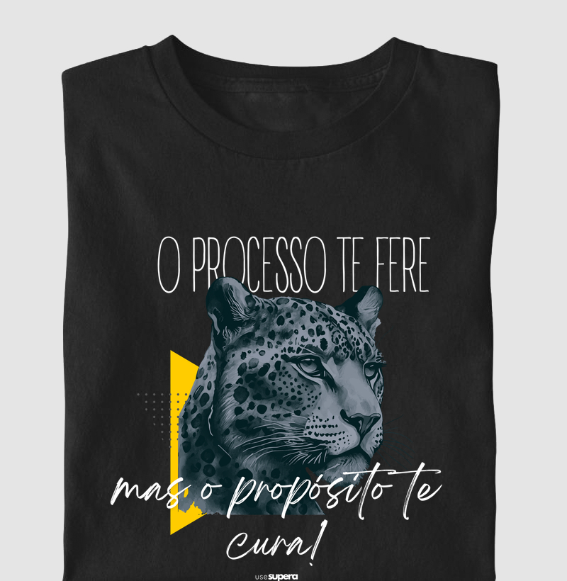 "O processo te fere, mas o propósito te cura"