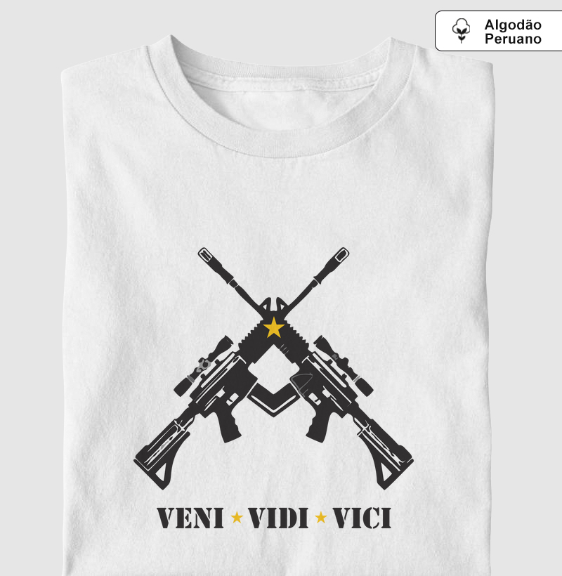VENI VIDI VICI/ Algodão Peruano