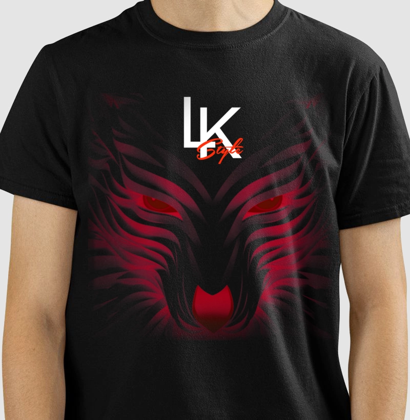 LK STYLE BLACK AND RED