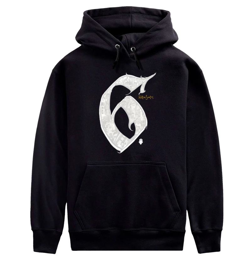 6 Branco Moletom