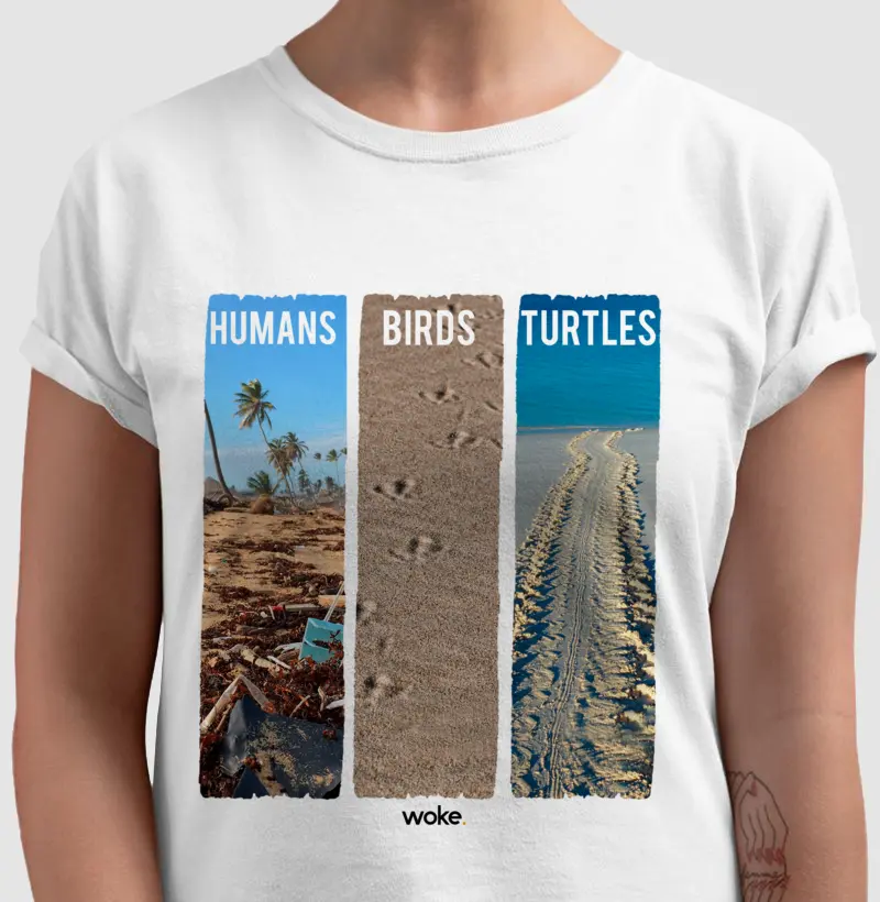 Camiseta Woke Rastros 