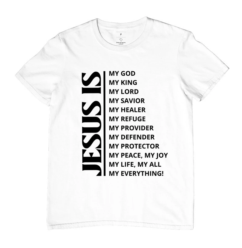 Camiseta Jesus Is