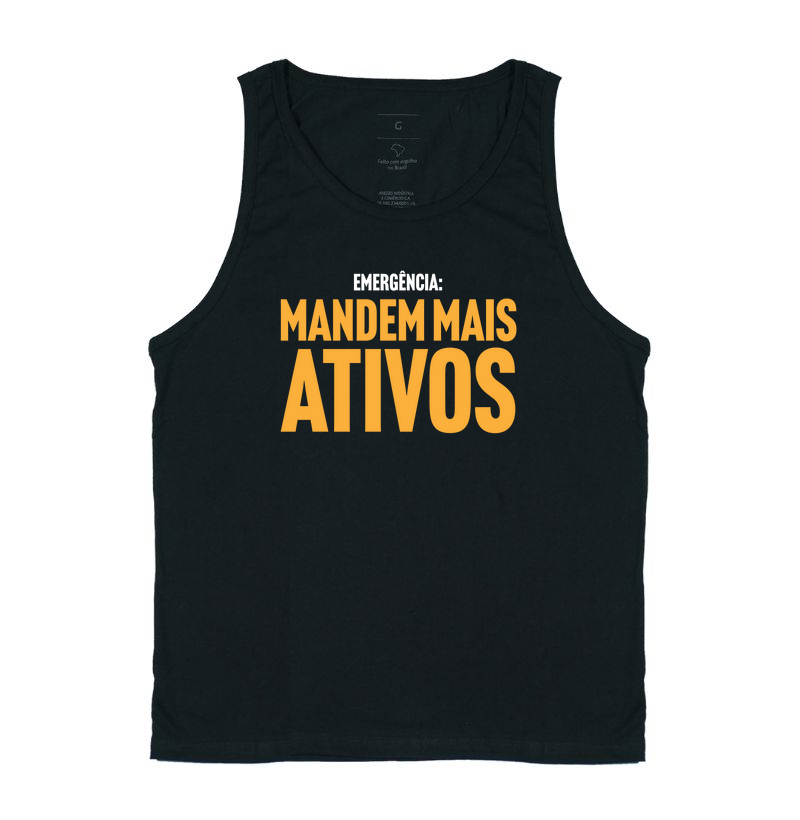 Emergência: Mandem mais ativos