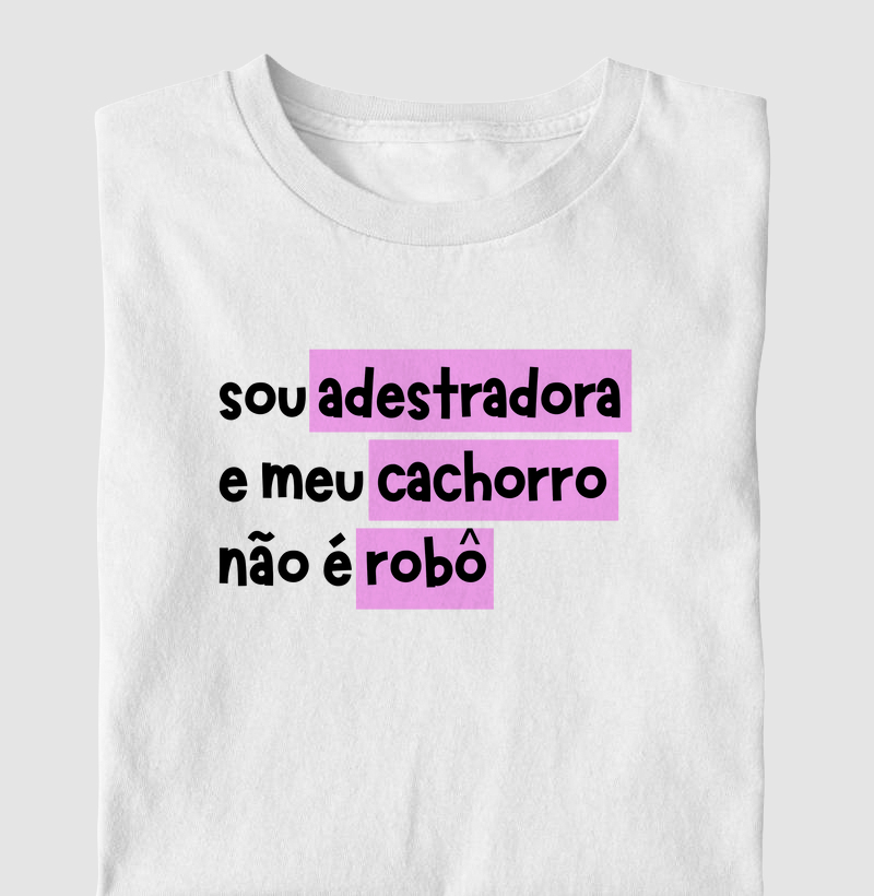 Sou adestradora