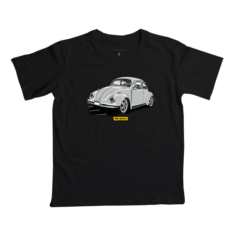 Fusca Cinza Prata