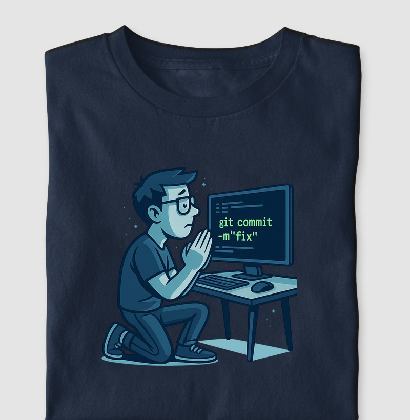 "Commit em oração" - Programação/T.I