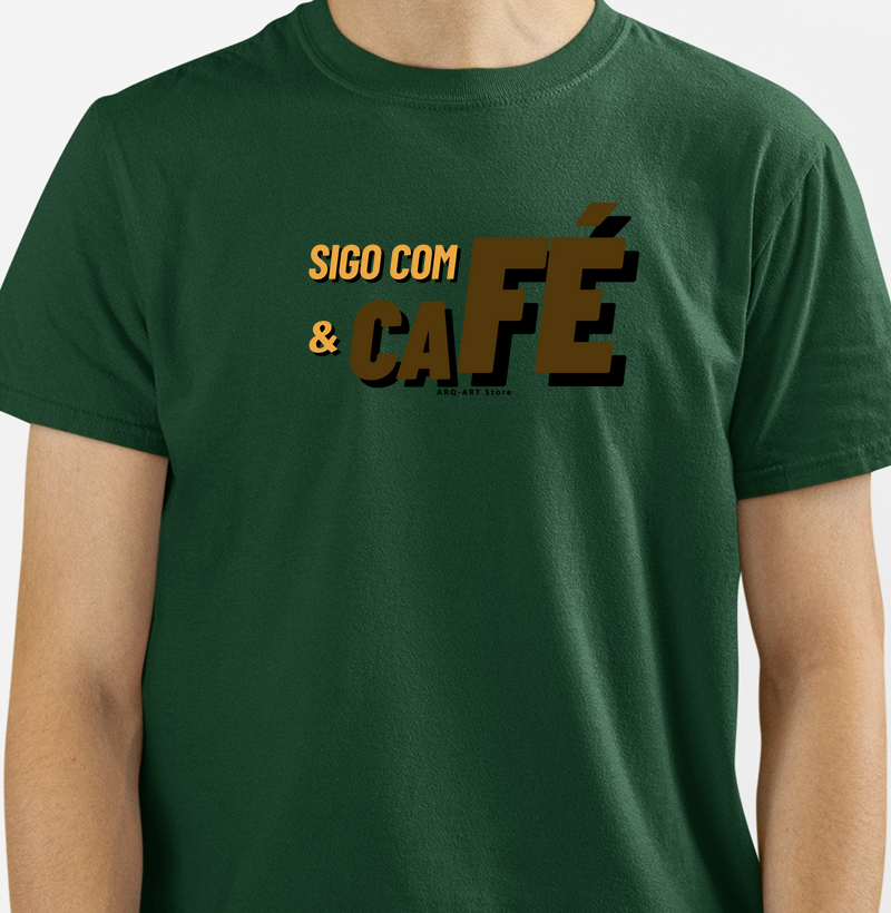 Sigo com fé e café