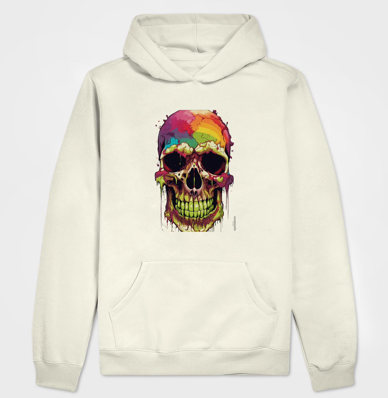 skull art collor