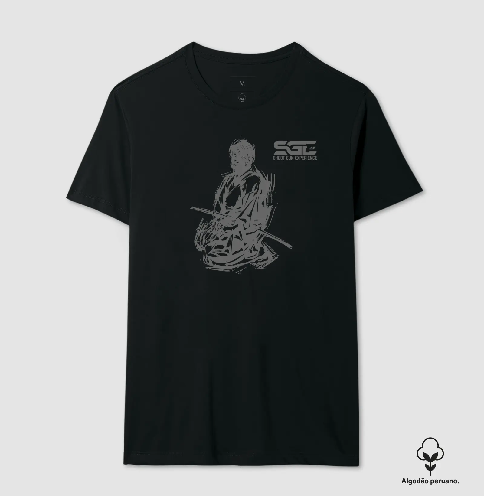Samurai meditating