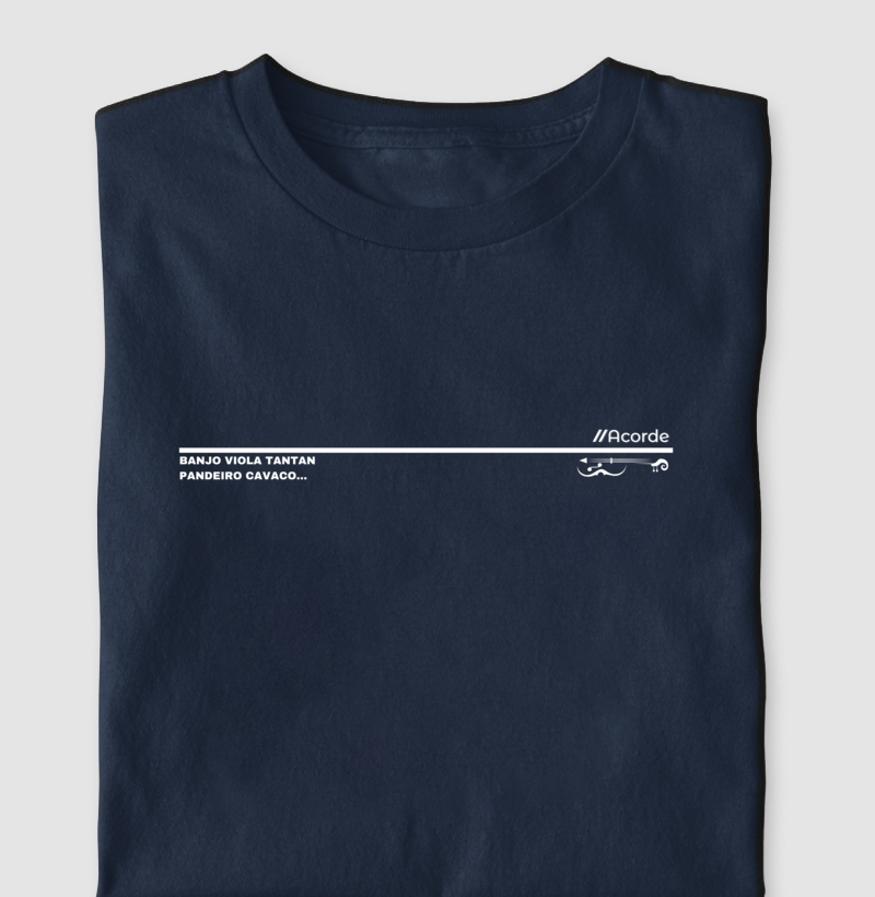 Camiseta Instrumentos do Samba