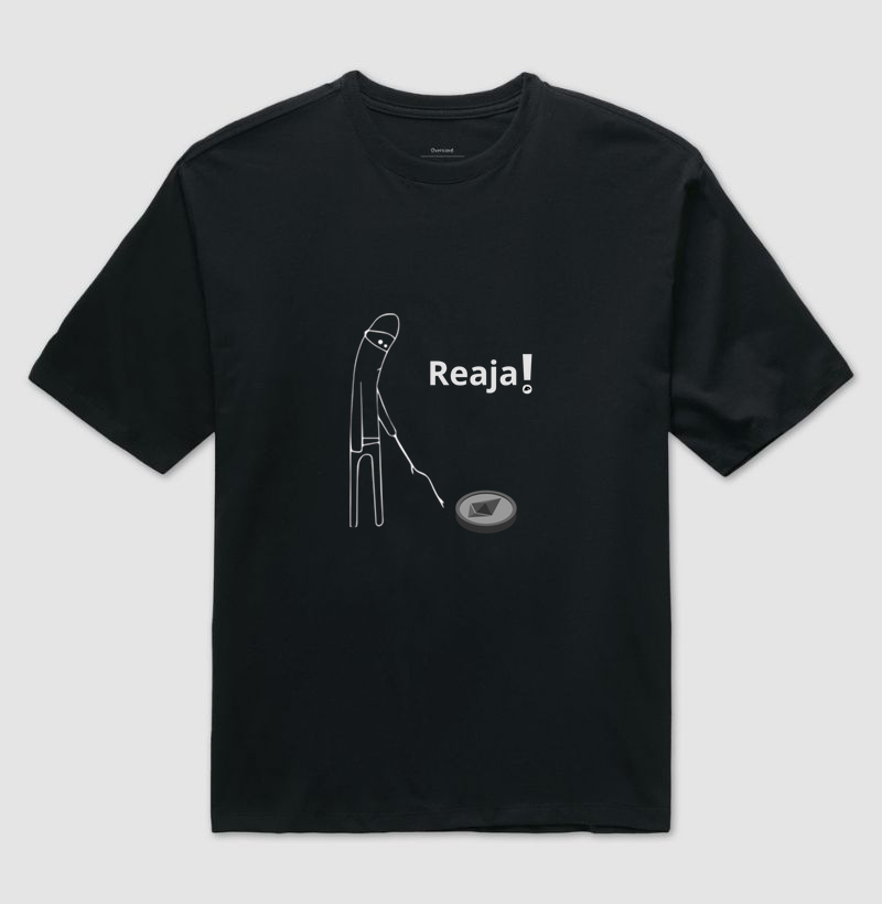 Camiseta Oversized - Reaja!