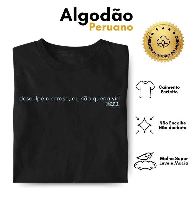 Desculpe o atraso, Eu Não Queria Vir!