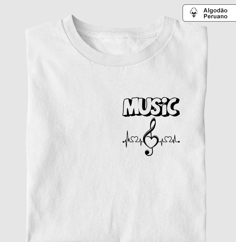 Camiseta Music