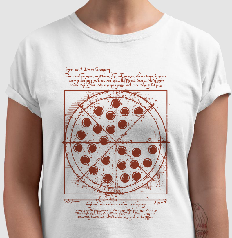 Vitruvian Pizza