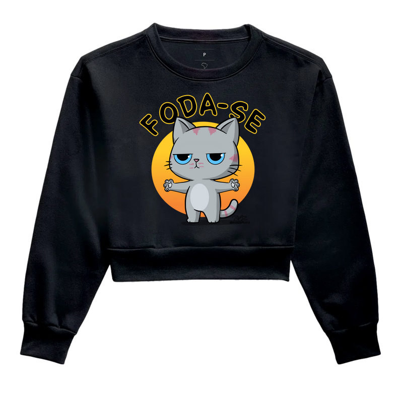Camiseta Gato Sincero F...
