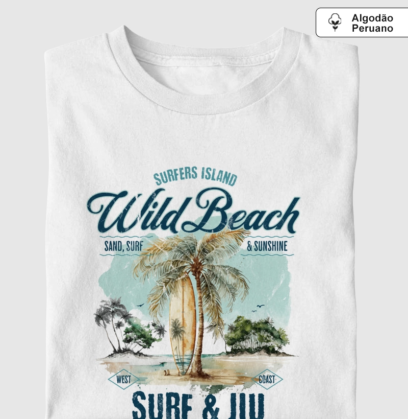 Surf & jiu algodão peruano I